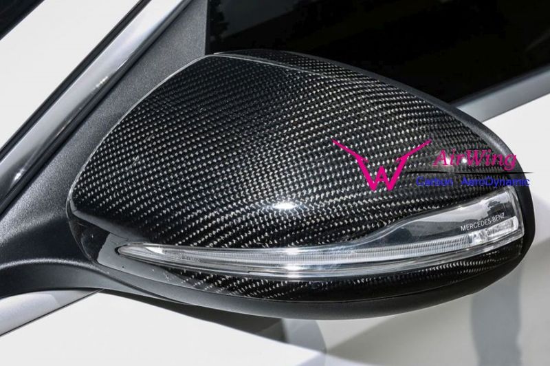 Benz W205 carbon mirror cover-replacement 01